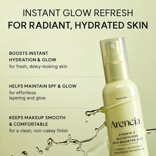 Arencia Vitamin C & Glutathione Skin Booster Mist – 100ml