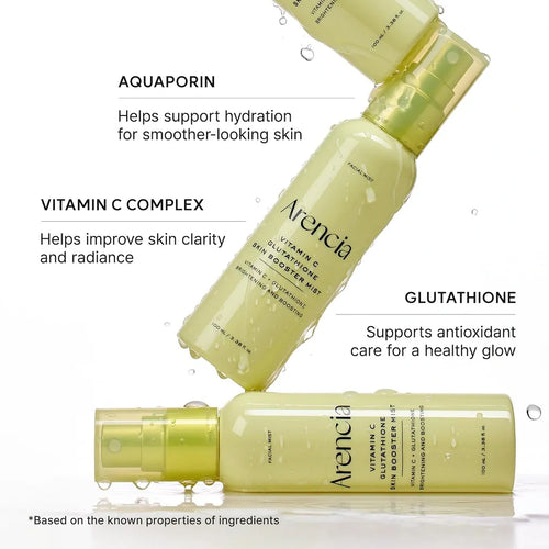 Arencia Vitamin C & Glutathione Skin Booster Mist – 100ml