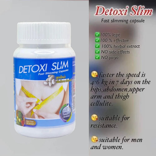 Detoxi Slim Fast Slimming Capsules – 30s