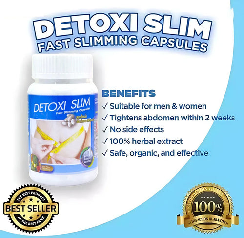 Detoxi Slim Fast Slimming Capsules – 30s