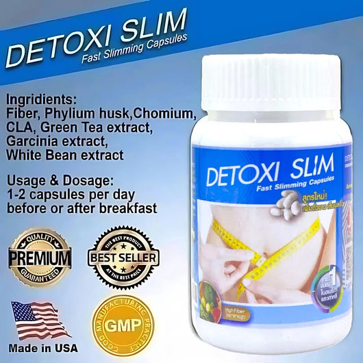 Detoxi Slim Fast Slimming Capsules – 30s
