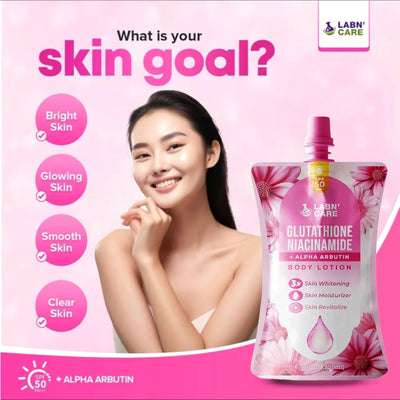 Labn’ Care Glutathione Niacinamide + Alpha Arbutin Body Lotion - 200ML