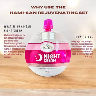 Hami-san New Skin Whitening Rejuvenating Set