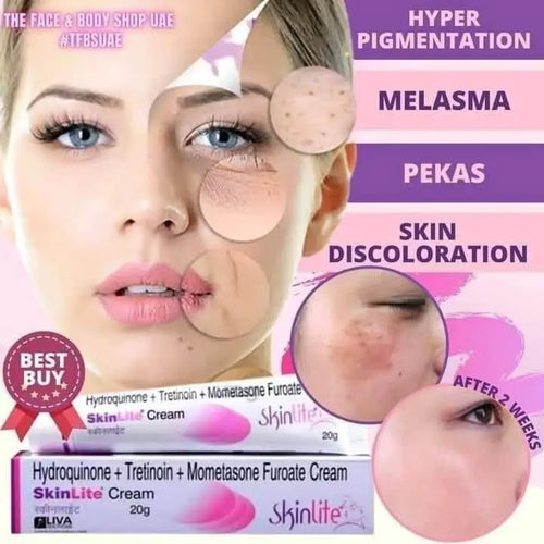 Skinlite Face Cream for Hyperpigmentation and Dark Spots Removal 25gm Skin Brightening and Whitening Cream for Uneven Skin Tone
