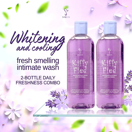 Kiffy Fied Gentle Intimate Wash with Whitening – 150ml x 2 (Combo Pack)