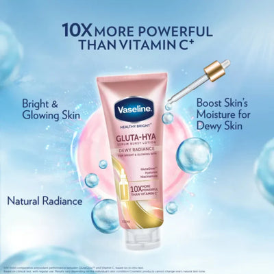 Vaseline Gluta-Hya Serum Burst Lotion Dewy Radiance - 330ml