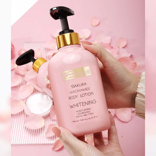 Shawill Sakura Niacinamide Whitening Body Lotion - 500ml