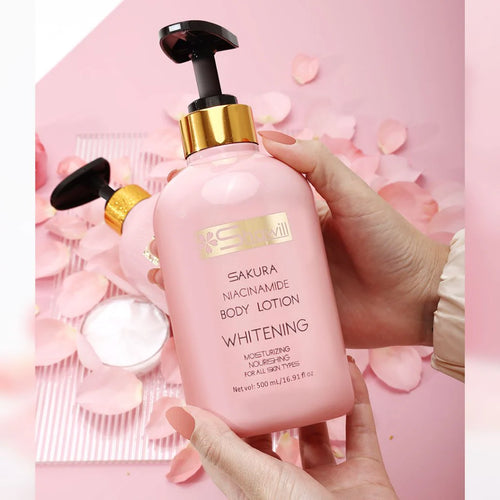 Shawill Sakura Niacinamide Whitening Body Lotion - 500ml