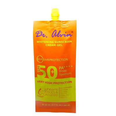 Dr. Alwin Whitening Sunscreen Cream Gel SPF 50+ 50ml