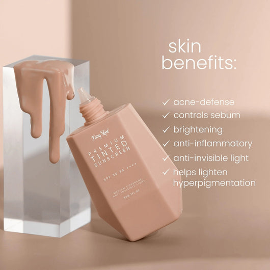 Fairy Skin Premium Tinted Sunscreen SPF50 PA++++ - 50g