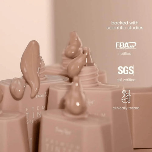 Fairy Skin Premium Tinted Sunscreen SPF50 PA++++ - 50g