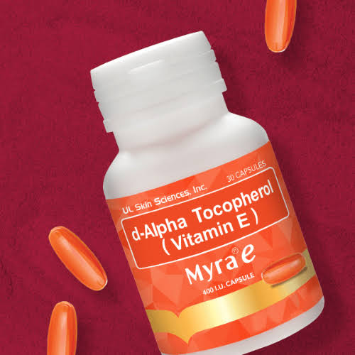 Myra E 400 IU Vitamin E d-Alpha Tocopherol 30caps