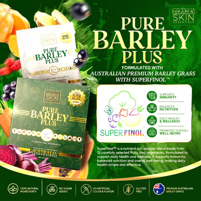 Hikari Skin Essentials Pure Barley Plus – 4g × 10 Sachets