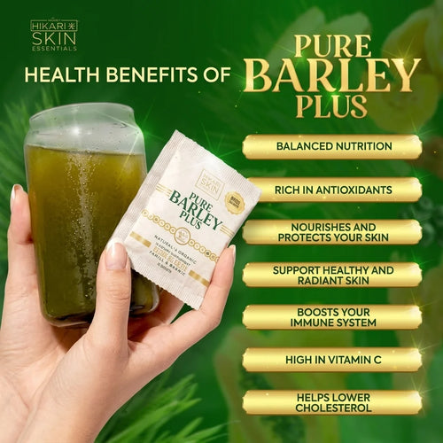 Hikari Skin Essentials Pure Barley Plus – 4g × 10 Sachets