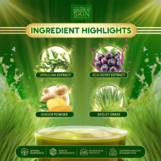 Hikari Skin Essentials Pure Barley Plus – 4g × 10 Sachets
