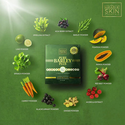 Hikari Skin Essentials Pure Barley Plus – 4g × 10 Sachets