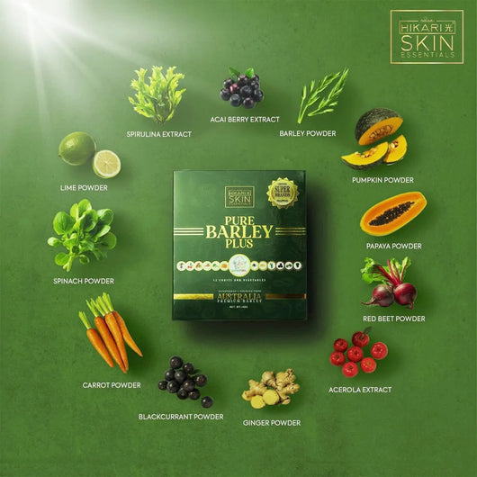 Hikari Skin Essentials Pure Barley Plus – 4g × 10 Sachets