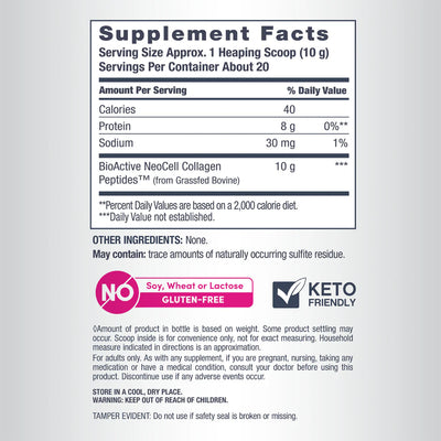 NeoCell Super Collagen Peptides Powder – 200g