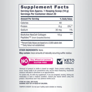 NeoCell Super Collagen Peptides Powder – 200g