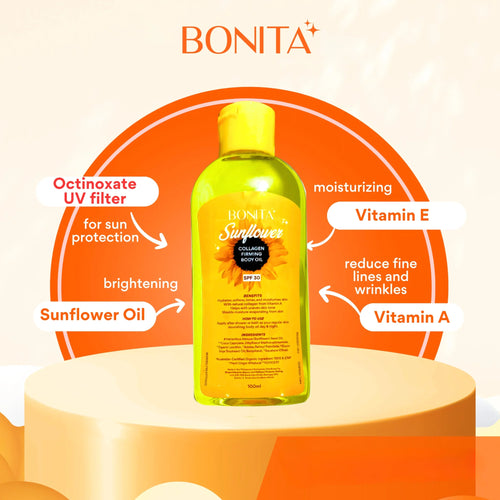 Bonita Body Oil Duo with SPF 30 (100ml each) - BUY 1 GET 1 OFFER
