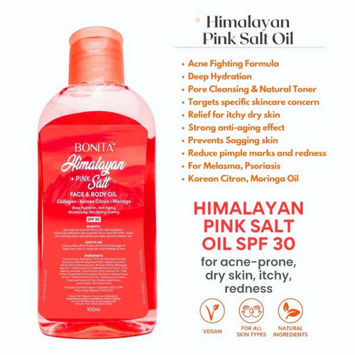 Bonita Body Oil Duo with SPF 30 (100ml each) - BUY 1 GET 1 OFFER