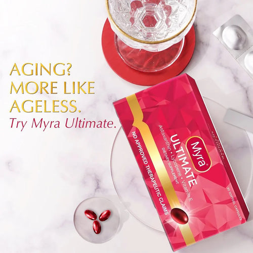 Myra Ultimate with Astaxanthin, Lycopene & Vitamin E - 30 Softgel Capsules