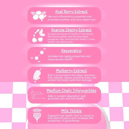 Dear Face Beauty Milk Premium Japanese Strawberry Drink - 180g